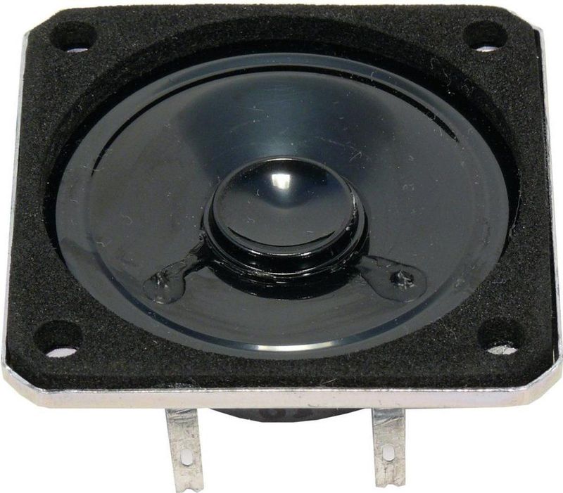 Visaton - K 50SQ - Luidspreker - Zwart - 8 Ohm - 5 cm Mini-Luidspreker