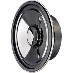 Visaton K 50 - 8 Ohm 2 inch 5 cm Mini-luidspreker 2 W 8 Ω Zwart Kunststof membraan, UV-bestendig