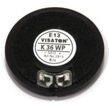 Visaton - Miniatuurluidspreker - Zwart - 1W - 36mm