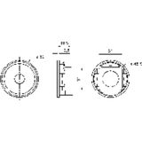 Visaton - K 50 WP - Luidspreker - Zwart - 5 cm Mini-Luidspreker