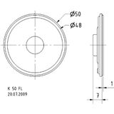 VISATON Lautsprecher K 50 FL, 16 Ohm, IP65