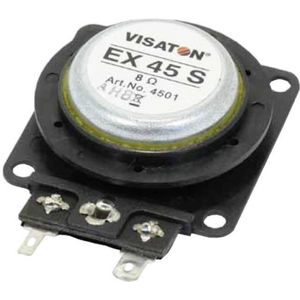 Visaton Exciter EX 45 S, Ingebouwde luidsprekers, Zwart