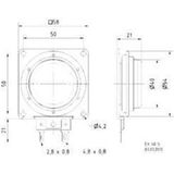 Visaton VS-EX60S Inbouw Speaker