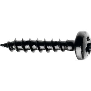 Visaton - Houtschroeven - Luidsprekeronderdelen - Zwart - 24 Stuks