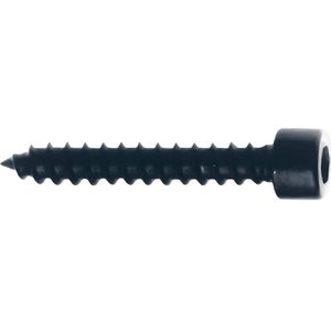 Visaton - Houtschroeven - Zwart - 4 x 25 mm - 24 Stuks