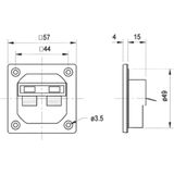 Visaton VS-5192 Luidspreker Aansluitklem