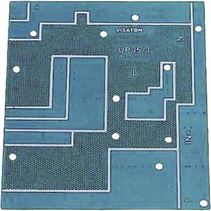 Visaton Universeel bord UP 35 / 3, Luidsprekeronderdelen, Blauw