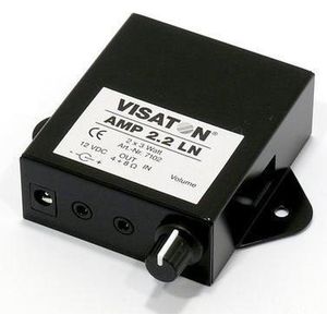 Visaton - Amp 2.2 - Luidsprekeronderdelen - Zwart - Stereo-versterker