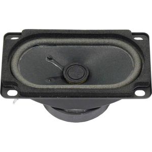 Visaton SC 5.9 OHM - Breedbandluidspreker - Zwart - 5 x 9 cm