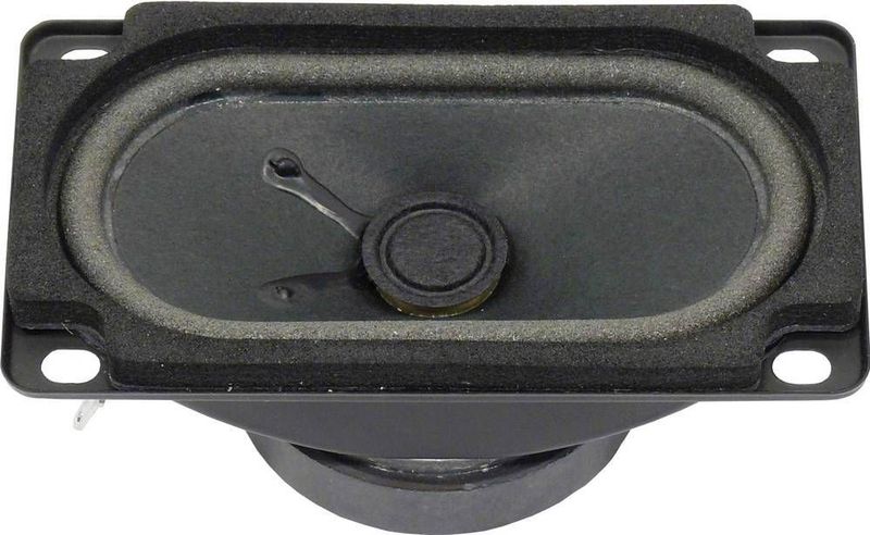 Visaton SC 5.9 OHM - Breedbandluidspreker - Zwart - 5 x 9 cm