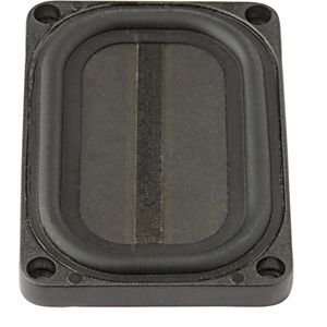 Visaton SC 4.6 FL - 8 Ohm 2.4 Inch 6 cm Breedband-luidspreker 4 W 8 Ω Zwart Ovaal