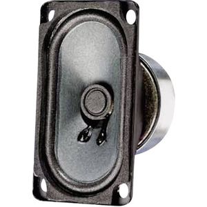 Visaton - Full Range Luidspreker - Zwart - 3W - Breedband - Ovaal