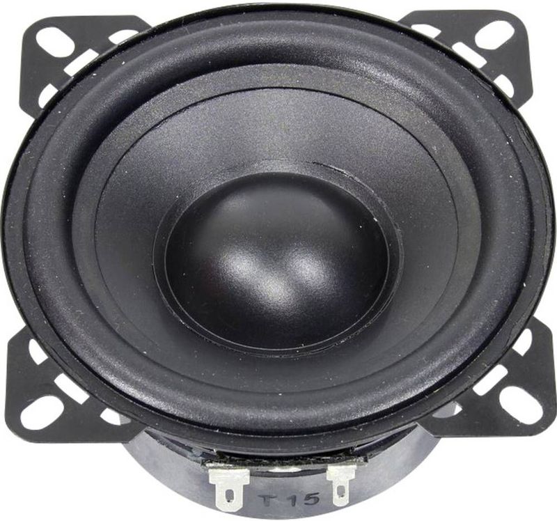 Visaton - KT 100 V 4 - Woofer - 10 cm - 4 Ohm - Laag Resonantiefrequentie
