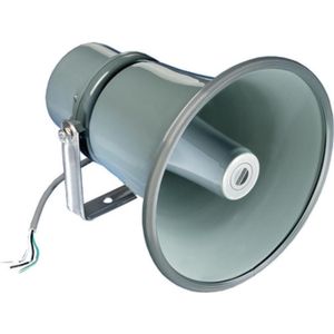 Visaton Re-entrant hoornluidspreker, 100 volt, Luidsprekeronderdelen, Zilver