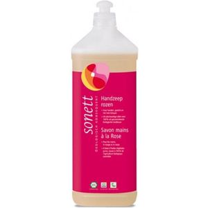 Sonett - Handzeep - Rozen - Biologisch - 1 Liter