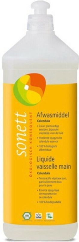 Sonett - Afwasmiddel - Calendula - Huidvriendelijk - Biologisch Afbreekbaar