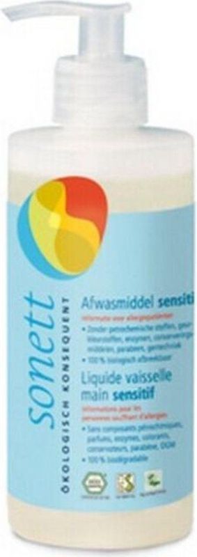 Sonett - Afwasmiddel Sensitief - Huidvriendelijk - Biologisch Afbreekbaar