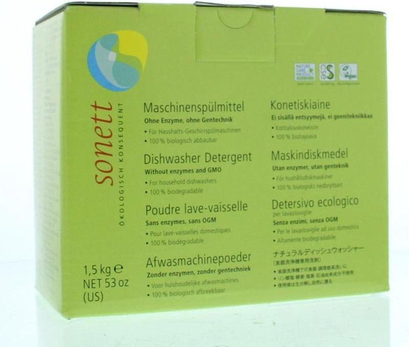 Sonett Vaatwasmachine Poeder 1,5 kg