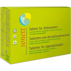 Sonett - Vaatwasmachine Tablet - Natuurlijke Grondstoffen - 100% Biologisch Afbreekbaar