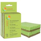 Sonett Afwasspons Biologisch 2 stuks