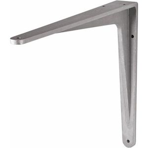 Plankdrager Herakles aluminium zilver 340x290 mm