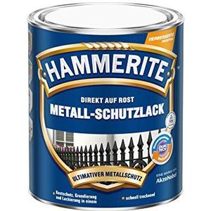 HAMMERITE Metalen beschermende lak glanzend wit 2,5 l