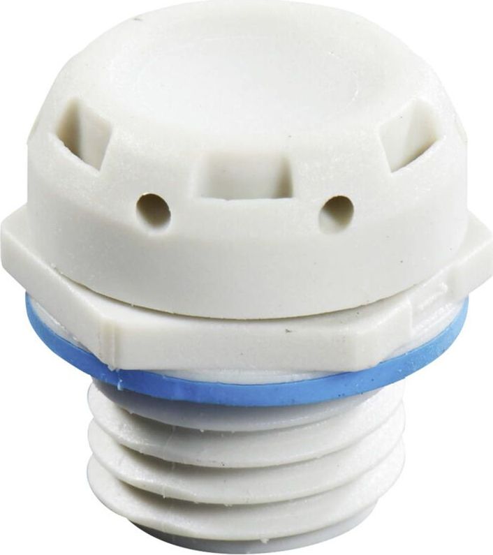 Wiska 10103263 EVPS 12 HF Blindstop Slagvast M12 Kunststof Grijs-wit (RAL 7035) 10 stuk(s)