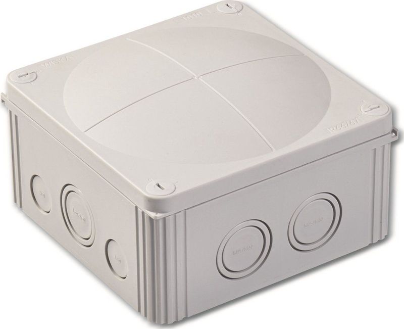 Wiska - 1010 - Kabeldoos - Grijs - 140x140x82