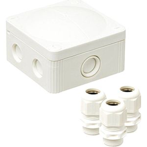 Wiska - COMBI 407 - Universele Kabeldoos - Wit - Kunststof - IP66/67