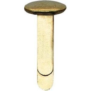 #Splitpennen Alco nr1 12x7mm - messing doos 100st.