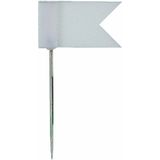 Alco Markeervlaggetjes 2,5 Cm Staal Rood/wit/blauw 20 Stuks