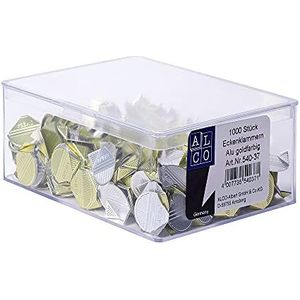 ALCO-Albert 540-37 - Hoekklemmen van aluminium, 1000 stuks, goud gelakt