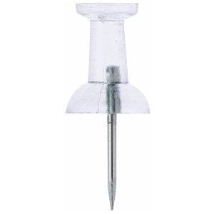 Alco Punaise 1 Cm Staal Transparant 100 Stuks
