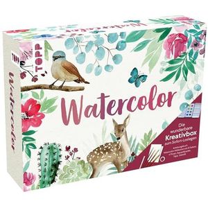 Topp Kreativset Watercolor Die wunderbare Kreativbox, inkl. Anleitung und Material