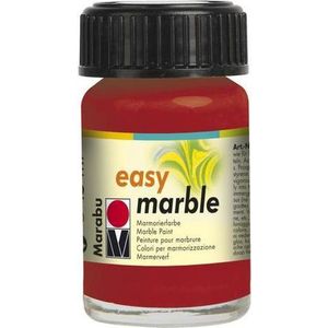 Marabu Easy marble 15 ml. - 038 robijnrood