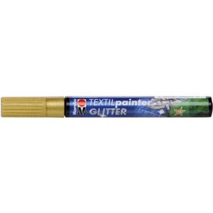 Marabu Textil glitter painter 3 mm - 584 goud