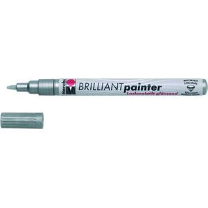 Brilliant painter 1-2 mm - Zilver