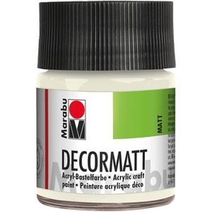 Marabu Decormatt 50 ml. - 013 oranje+