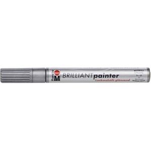 Brilliant painter 2-4 mm - Zilver