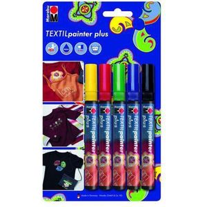 Marabu Textil painter plus set 2-4mm
