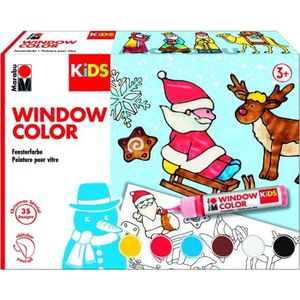 Marabu Window Color Christmas Kleurset