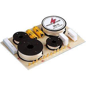 MONACOR DN-10 12.0130 3-weg 8 ohm zachte filmcondensator, hoogwaardige componenten, hoogpass-filmcondensator, maximale belasting 100 W, voor gebruik binnenshuis