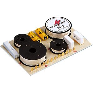 Monacor - DN-10 - 3-Weg Frequentieregelaar - Zwart - Hoogwaardige Componenten