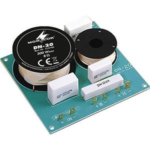 Monacor DN-20 2-Ventil-Weiche 8 Ω