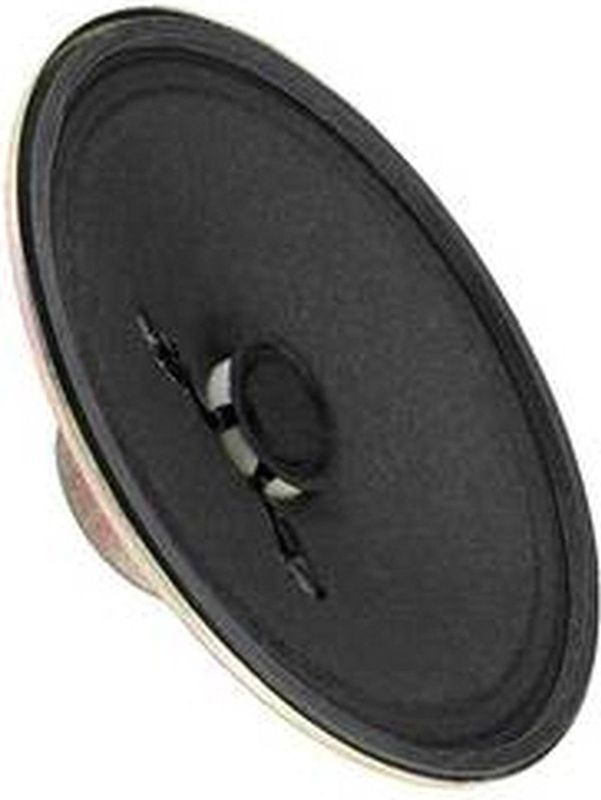 Monacor - Miniatuur Luidspreker - Zwart - Ingebouwde Luidsprekers