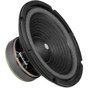 Monacor Basluidspreker (1 stuk), Ingebouwde luidsprekers, Zwart