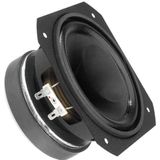 MONACOR SPH-68X/AD Breitbandlautsprecher, 30 W, 8 Ω, mit Polkernbohrung, schwarz, 10.1390