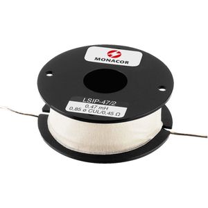 Monacor - Luchtkernspoel - Luidsprekeronderdelen - 0,47 mH - 0,85 mm Draad