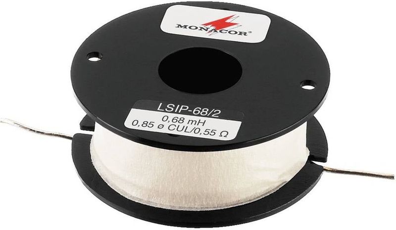 Monacor - LSIP-68/2 - Luidsprekerluchtspoel - 0.68 mH - 0.85 mm Draad