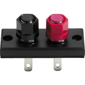 Monacor - LS-verbinding - Luidsprekeronderdelen - Zwart